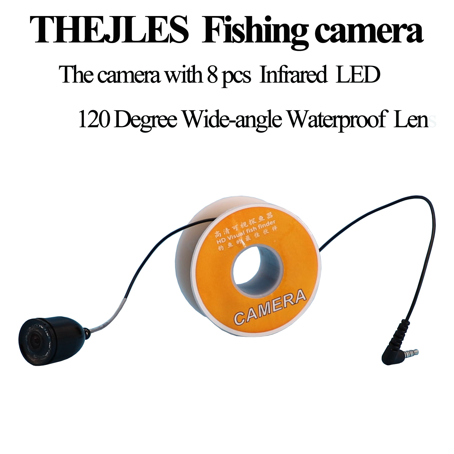 Fish Finder Cable - Telecamera Subacquea per Pesca con 8