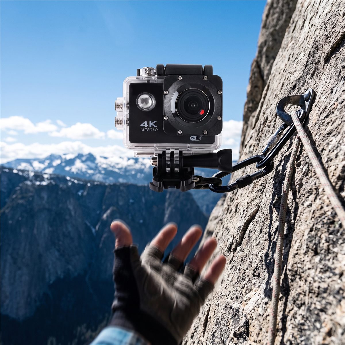 Underwater Camera - N86R EK7000 4K30FPS 20MP Videocamera d'azione
