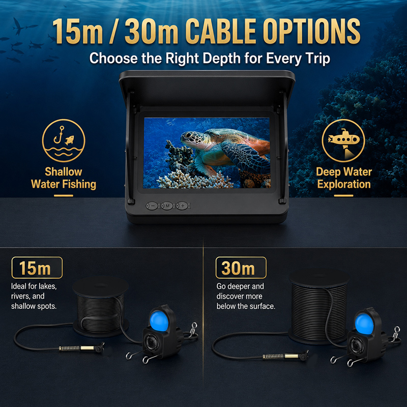 Ecoscandaglio con Telecamera S - Fish Finder Portable recensione e prezzo