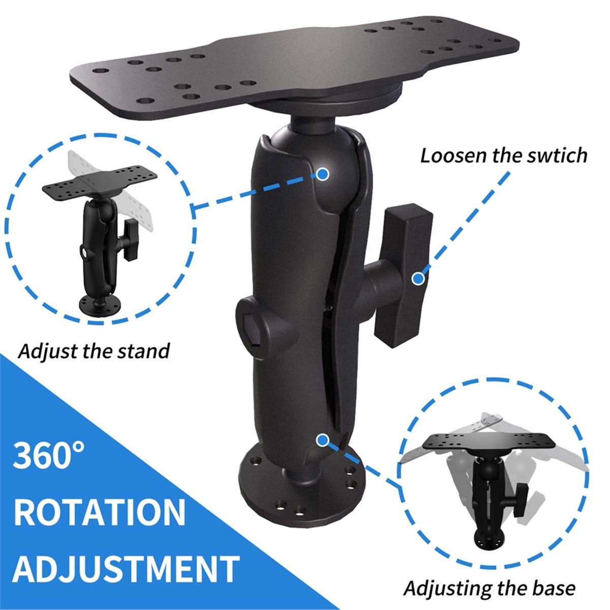 Base di Montaggio in Alluminio - Fish Finder Mount recensione e prezzo