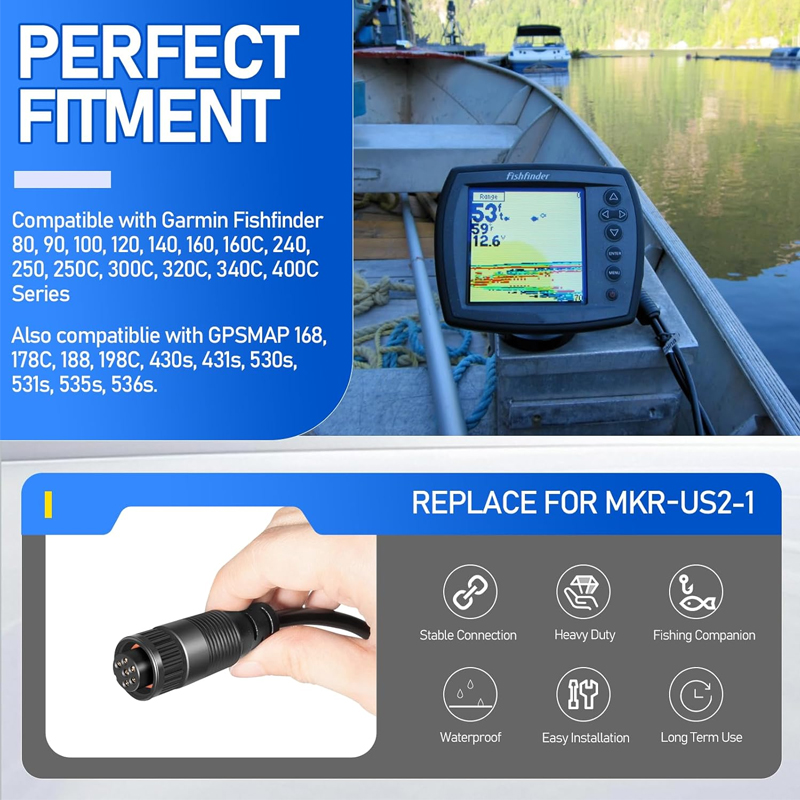 Compatibile con ecoscandagli G - Fish Finder Cable recensione e prezzo