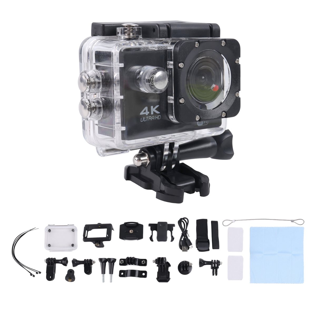 N86R EK7000 4K30FPS 20MP Video - Underwater Camera recensione e prezzo