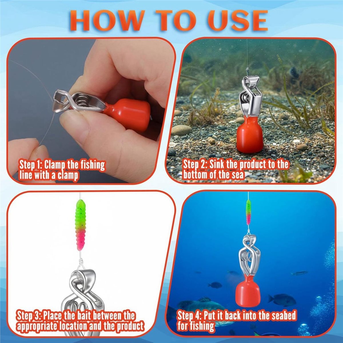 Offerta Speciale 618: Set di 4 - Fishing Depth Finder recensione e prezzo
