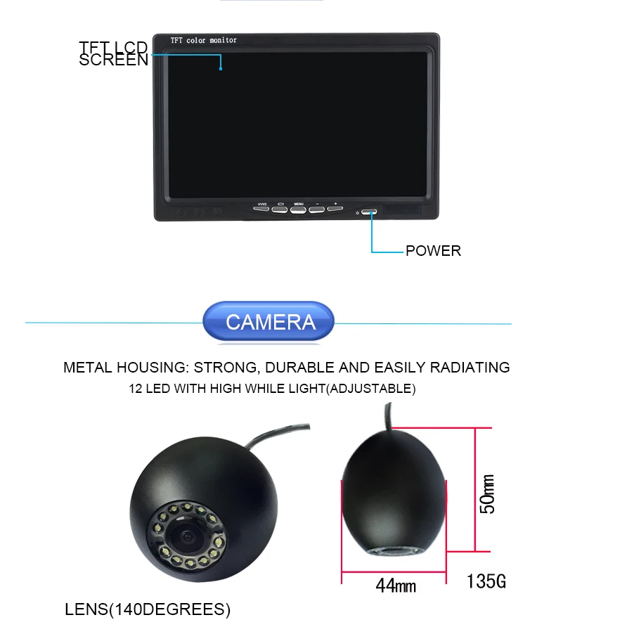 Kit Sistema Telecamera Subacqu - Underwater Camera recensione e prezzo